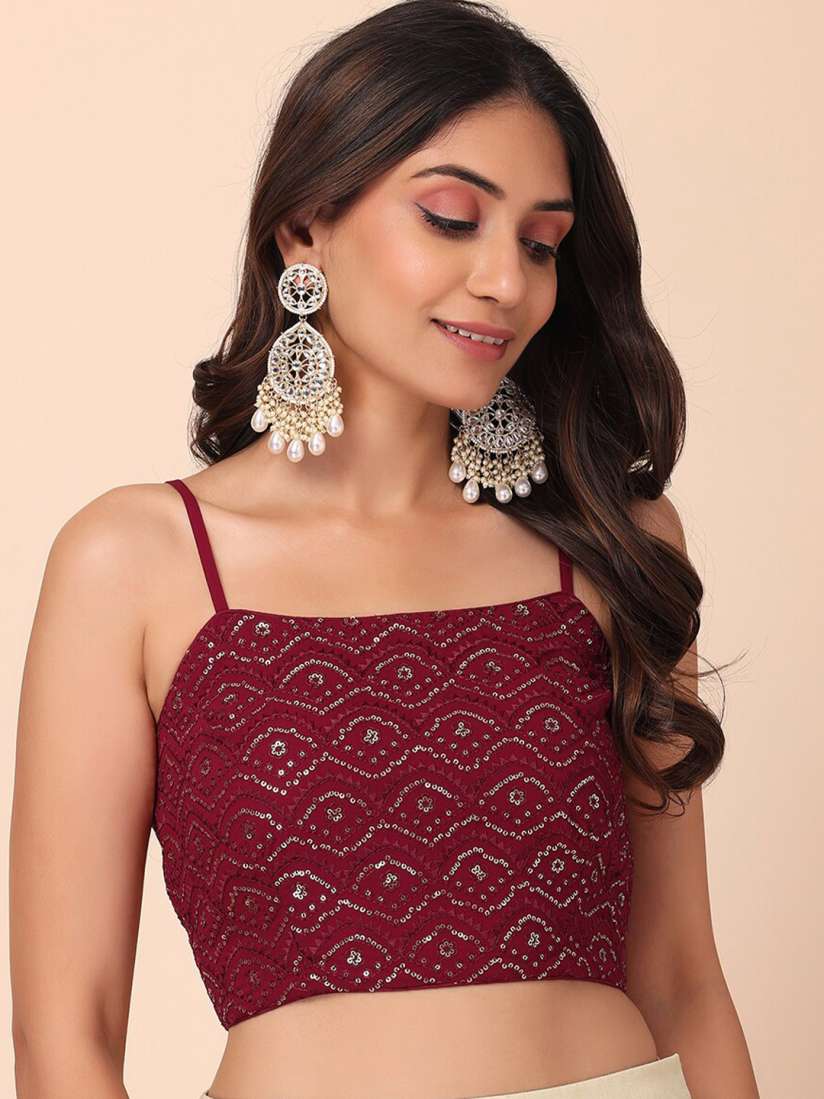 Ethnic crop tops myntra deals