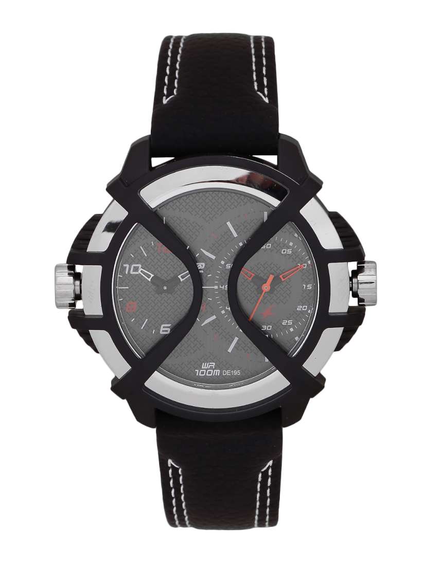 Buy Fastrack Men Charcoal Grey Analogue Watch NK38016PL01 Watches for Men 2296394 Myntra