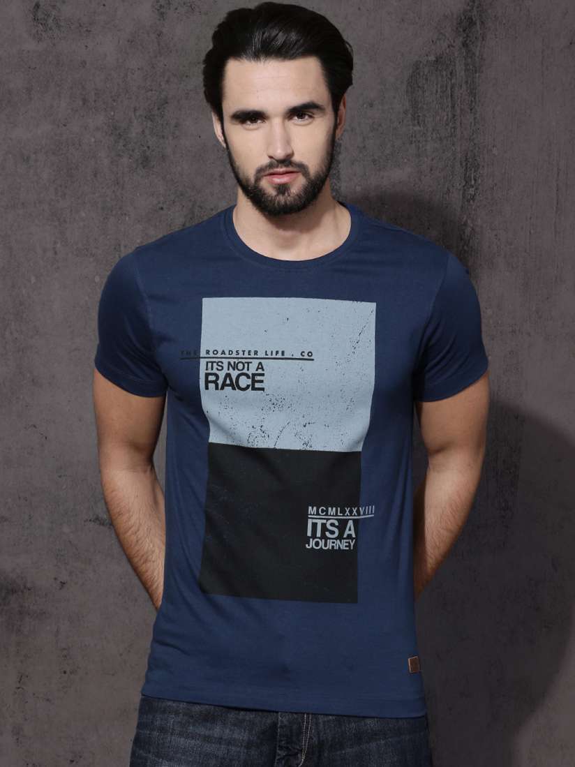 Myntra t shirt mens best sale