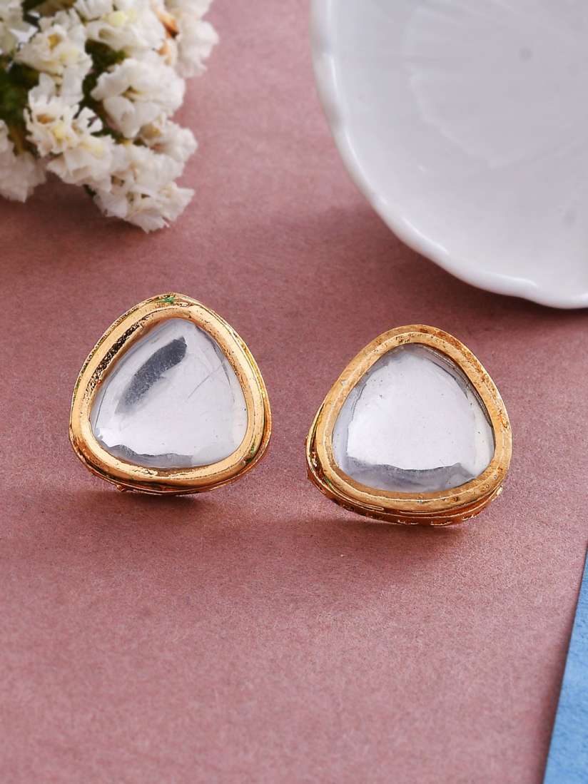 Kundan studs designs hot sale