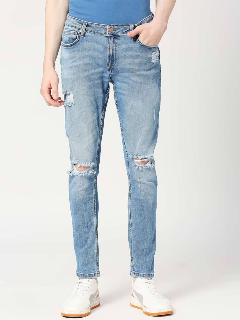 Torn jeans myntra top