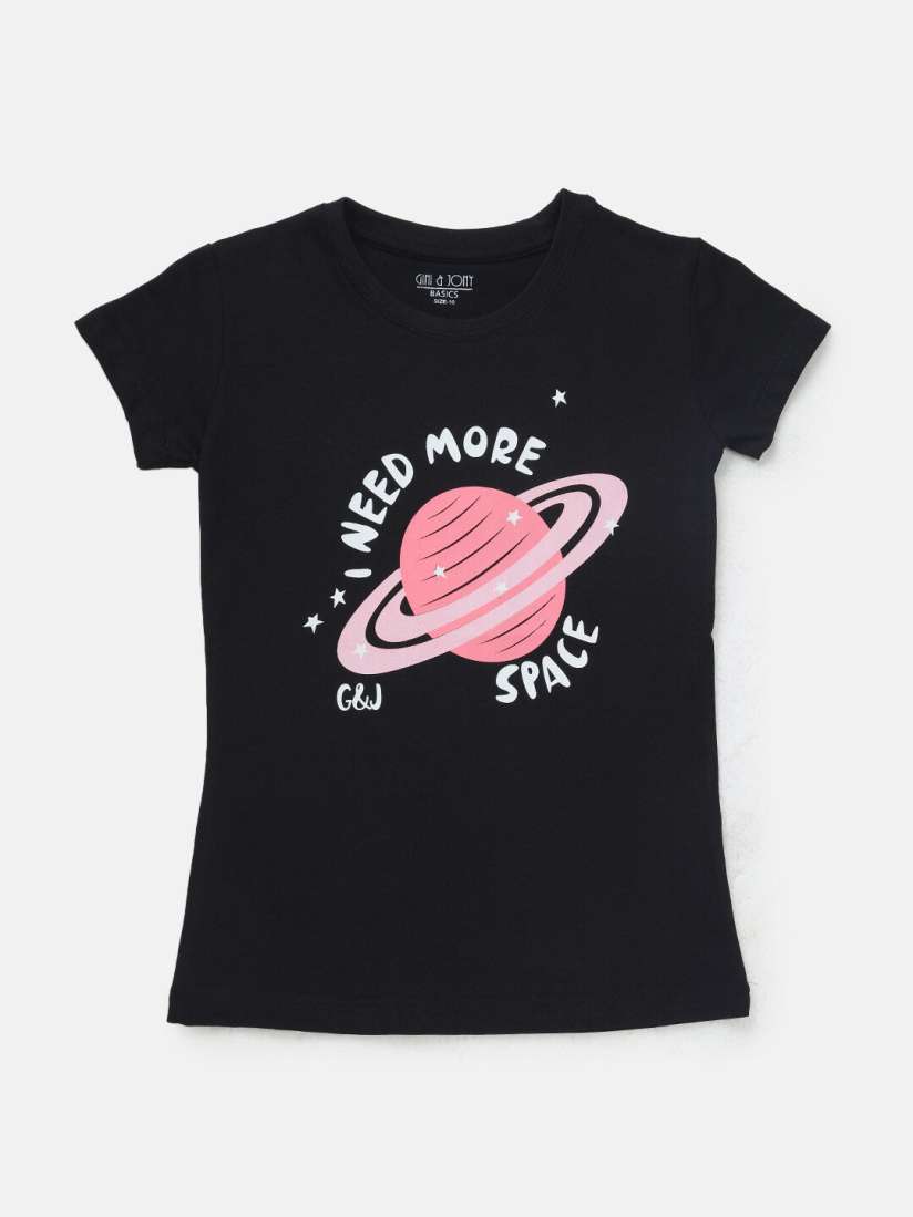 Buy Gini and Jony Infant Girls Graphic Printed Round Neck Cotton T shirt Tshirts for Girls 22985086 Myntra