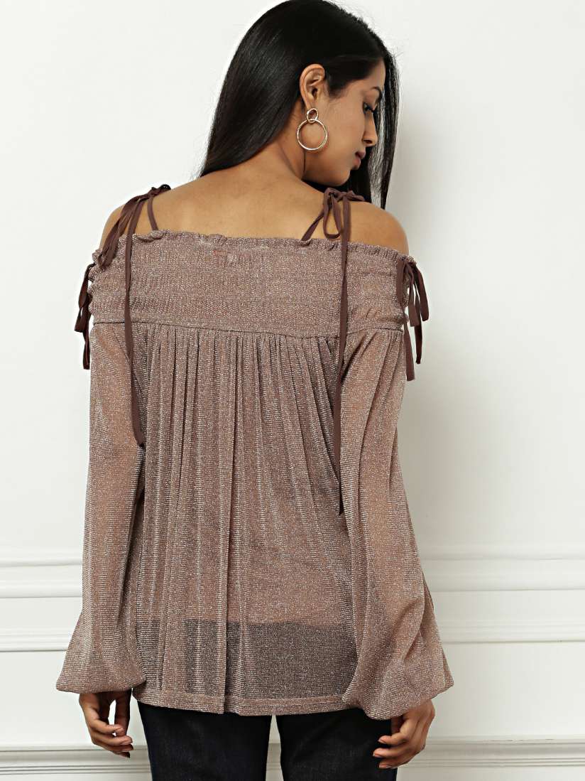 Sheer top myntra online