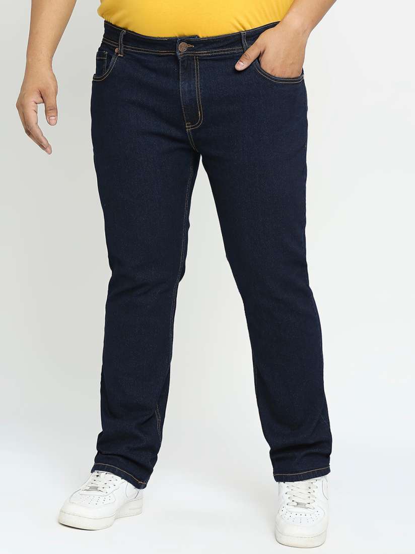 Buy Turning Blue Mens Plus Size Slim Fit Jeans Jeans for Men 22987536 Myntra