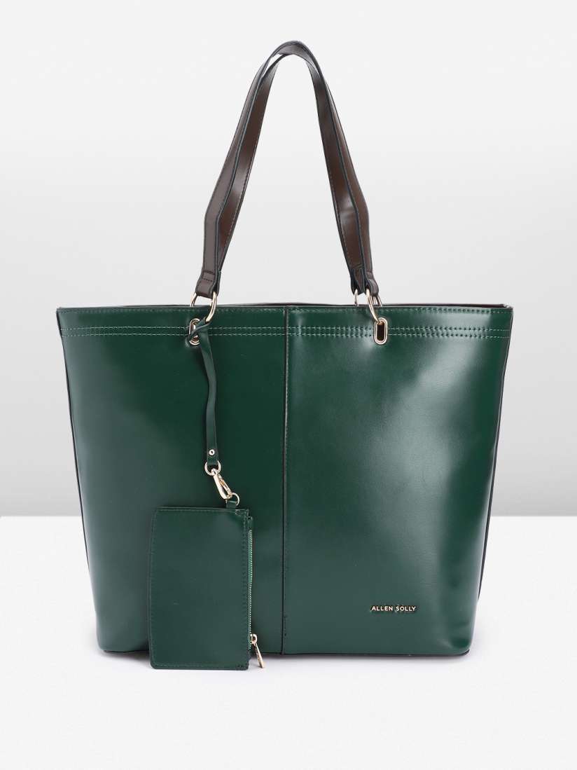 Buy Allen Solly Oversized Structured Shoulder Bag Handbags for Women 22994322 Myntra