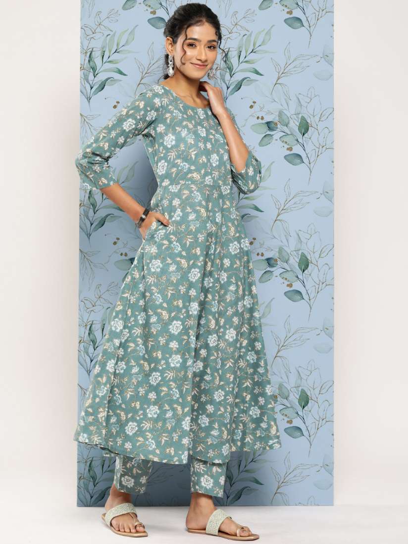 Nayo women's printed anarkali kurta online
