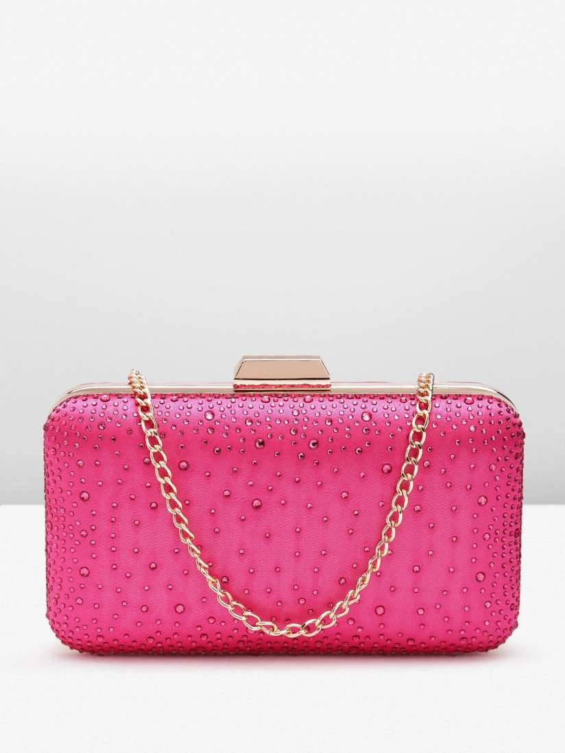 Gold clutch bag dorothy perkins store