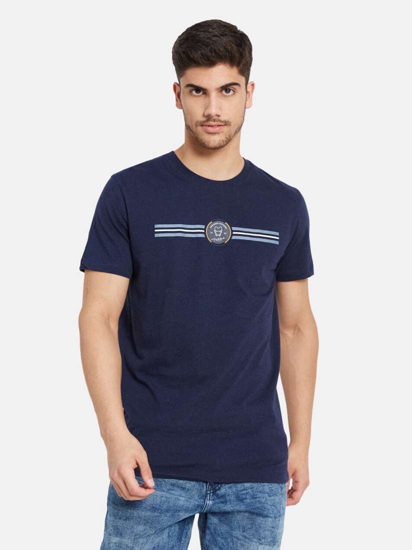 Buy Octave Iron Man Printed Casual Cotton T shirt Tshirts for Men 23003854 Myntra
