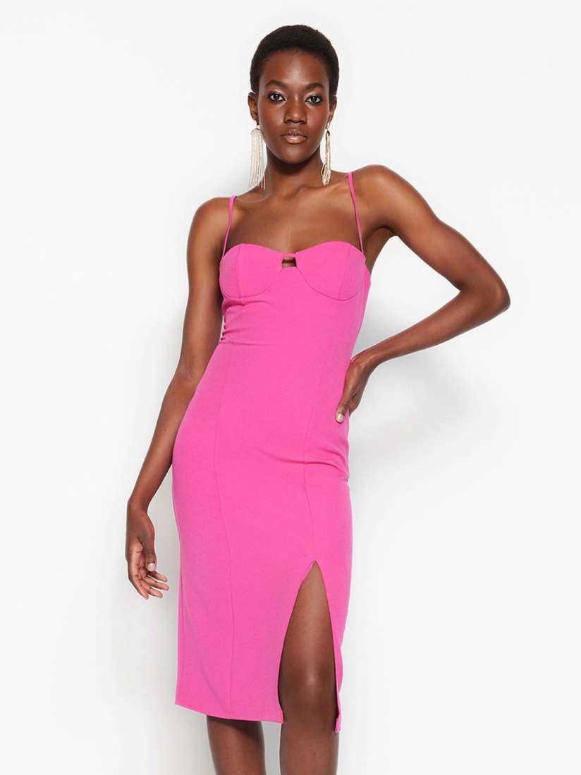 Buy Trendyol Strapeless Bodycon Dress Dresses for Women 23008576 Myntra