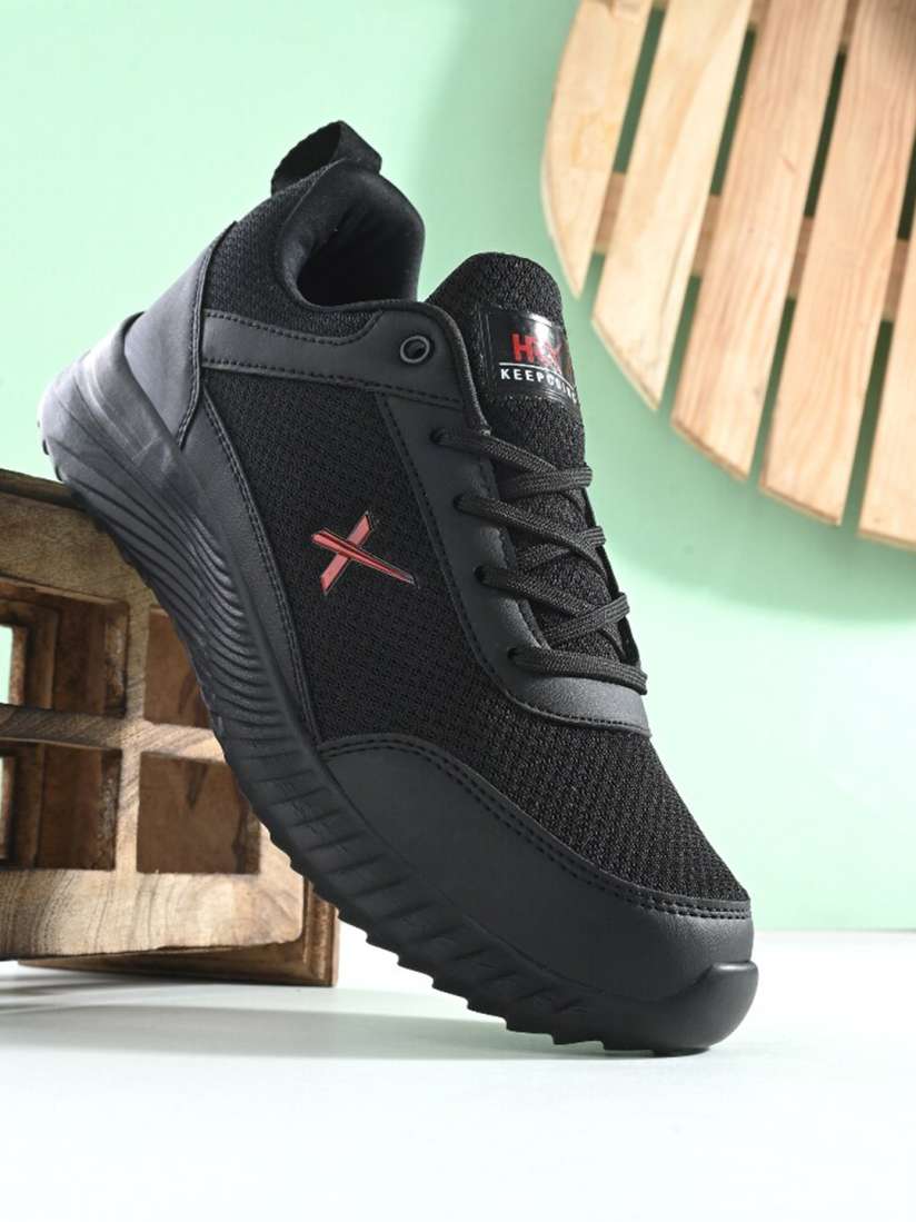 Black shoes myntra shop