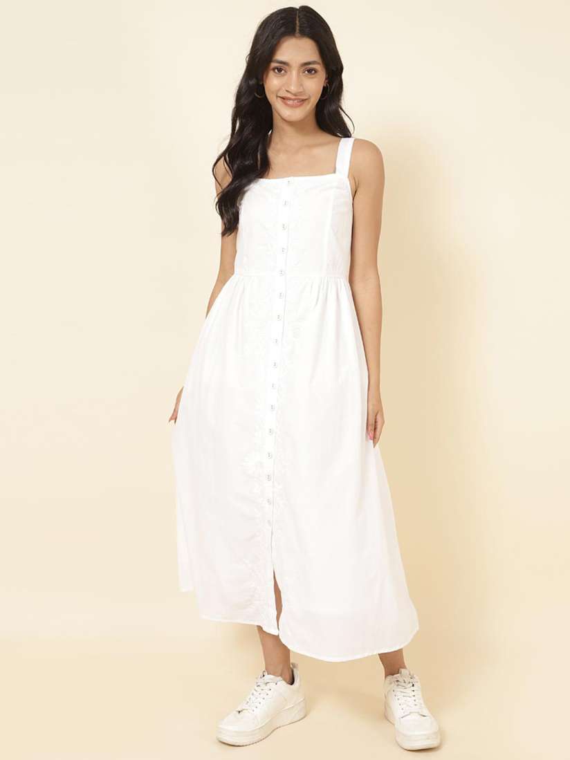 Fabindia white dress new arrivals