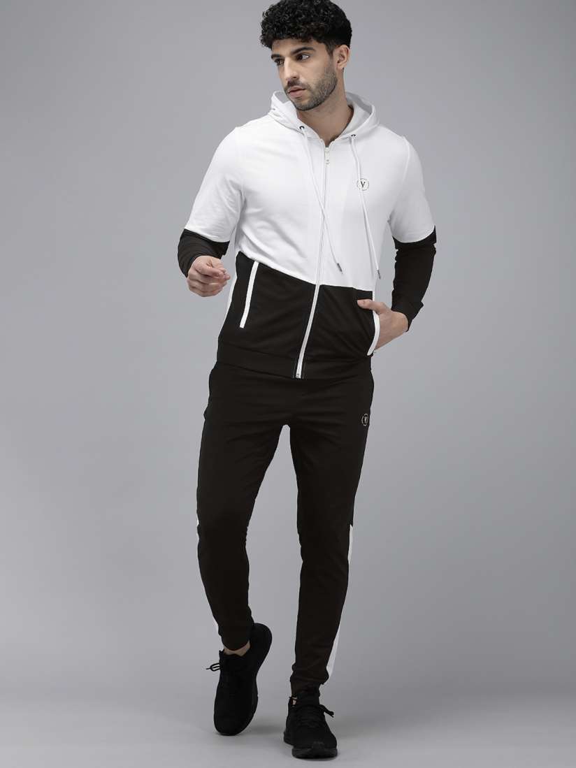 Buy Van Heusen Men Colourblocked Sports Tracksuit Tracksuits for Men 23013964 Myntra