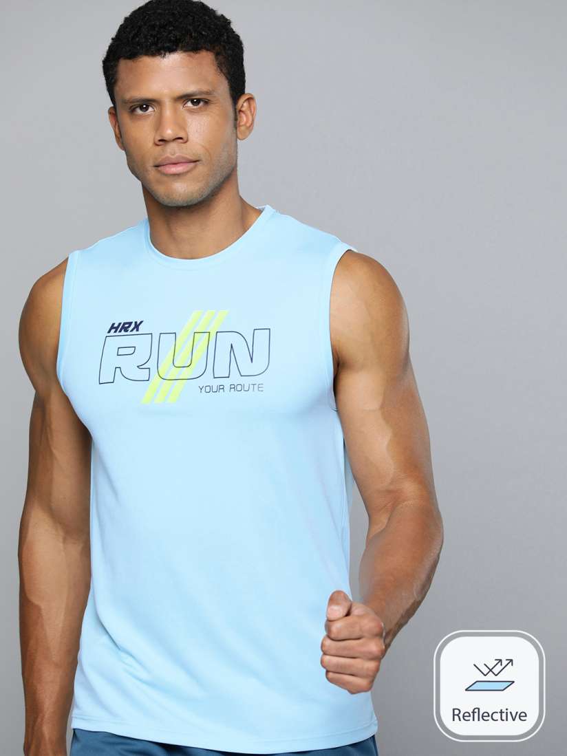 Buy HRX by Hrithik Roshan Men Brand Logo Printed Rapid Dry Running T shirt Tshirts for Men 23014082 Myntra