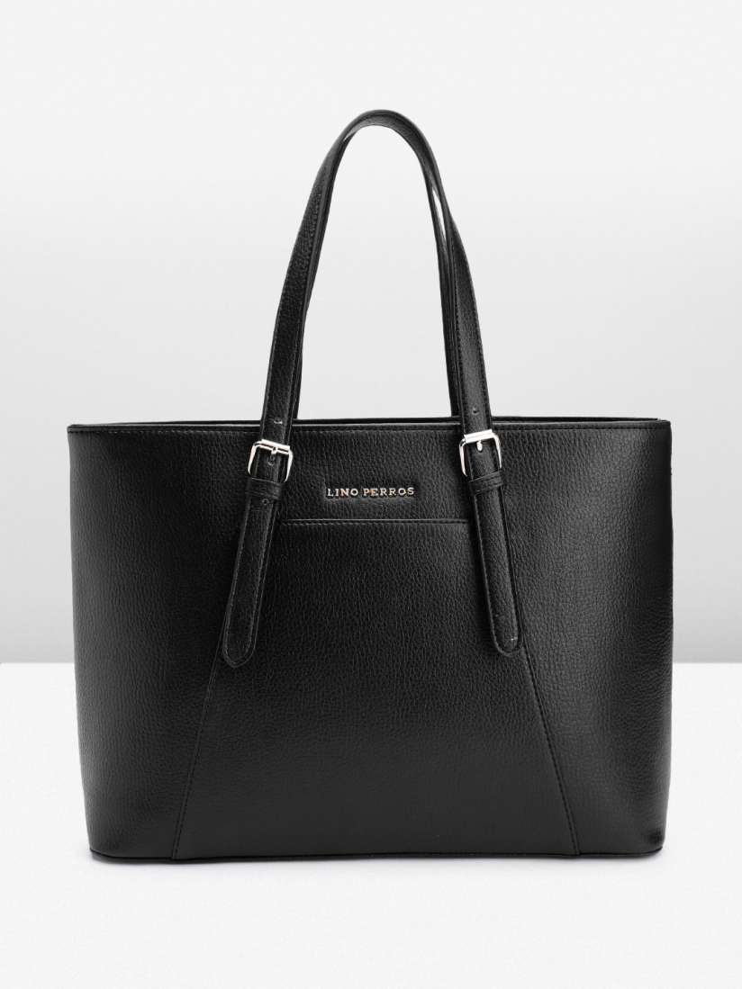Buy Lino Perros Women Textured Structured Laptop Shoulder Bag Handbags for Women 23023886 Myntra