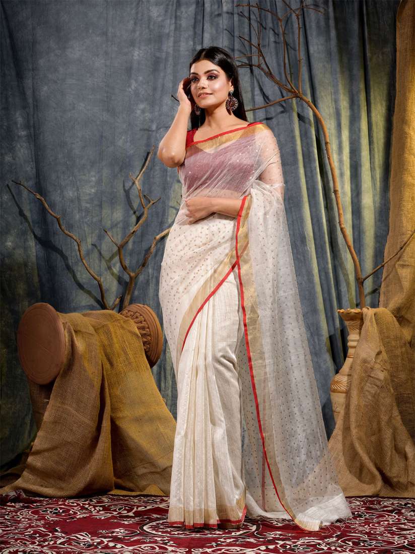 Pure silk saree myntra clearance