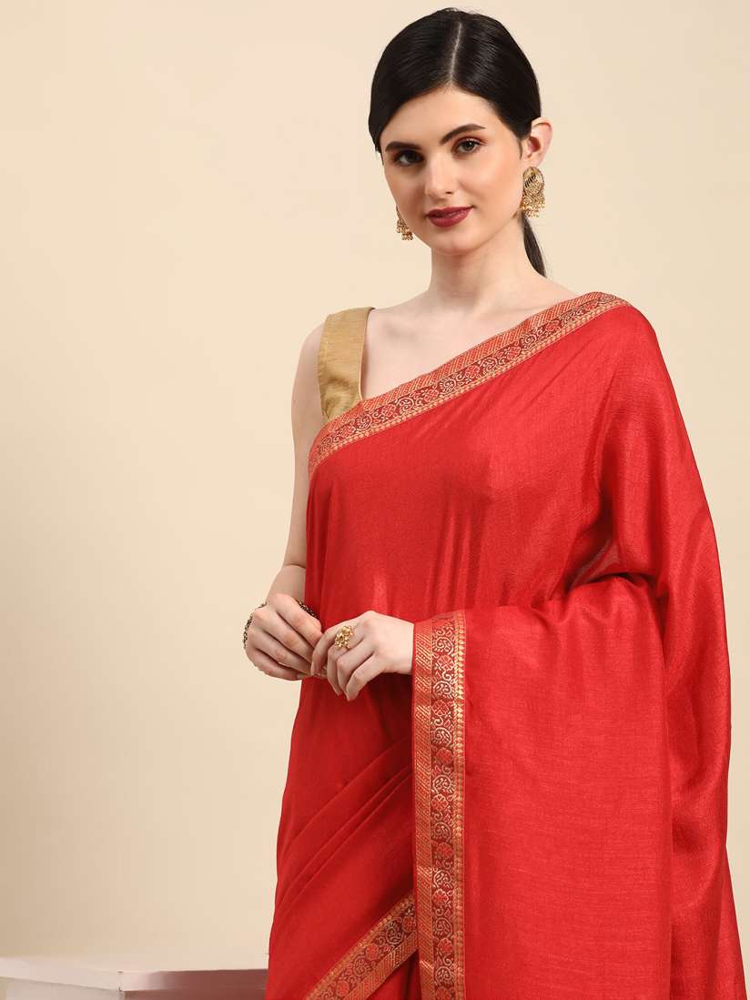 Buy Indian Women Gotta Patti Border Silk Blend Designer Saree Sarees for Women 23027416 Myntra