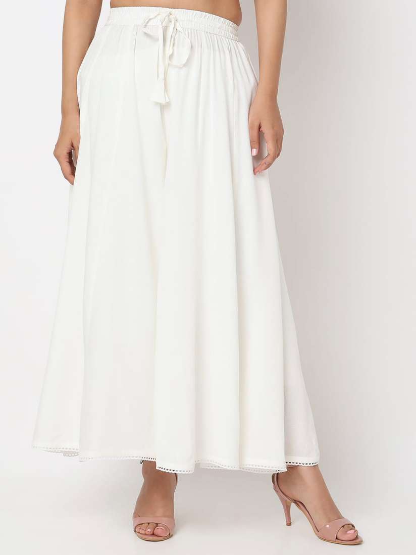Buy Ethnicity Women Flared Palazzos Palazzos for Women 23027828 Myntra