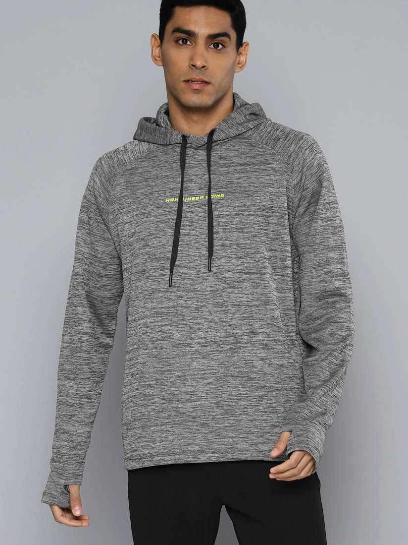 Buy HRX by Hrithik Roshan Rapid Dry Running Hooded Sweatshirt Sweatshirts for Men 23029350 Myntra