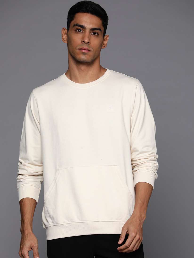 Buy HRX by Hrithik Roshan Solid Lifestyle Sweatshirt Sweatshirts for Men 23029516 Myntra