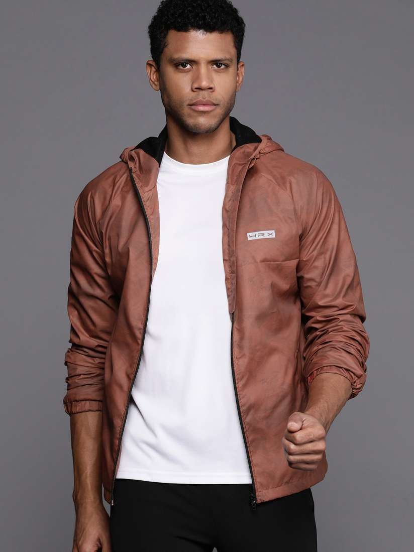 Buy HRX by Hrithik Roshan Abstract Print Rapid Dry Packable Training Jacket Jackets for Men 23029568 Myntra