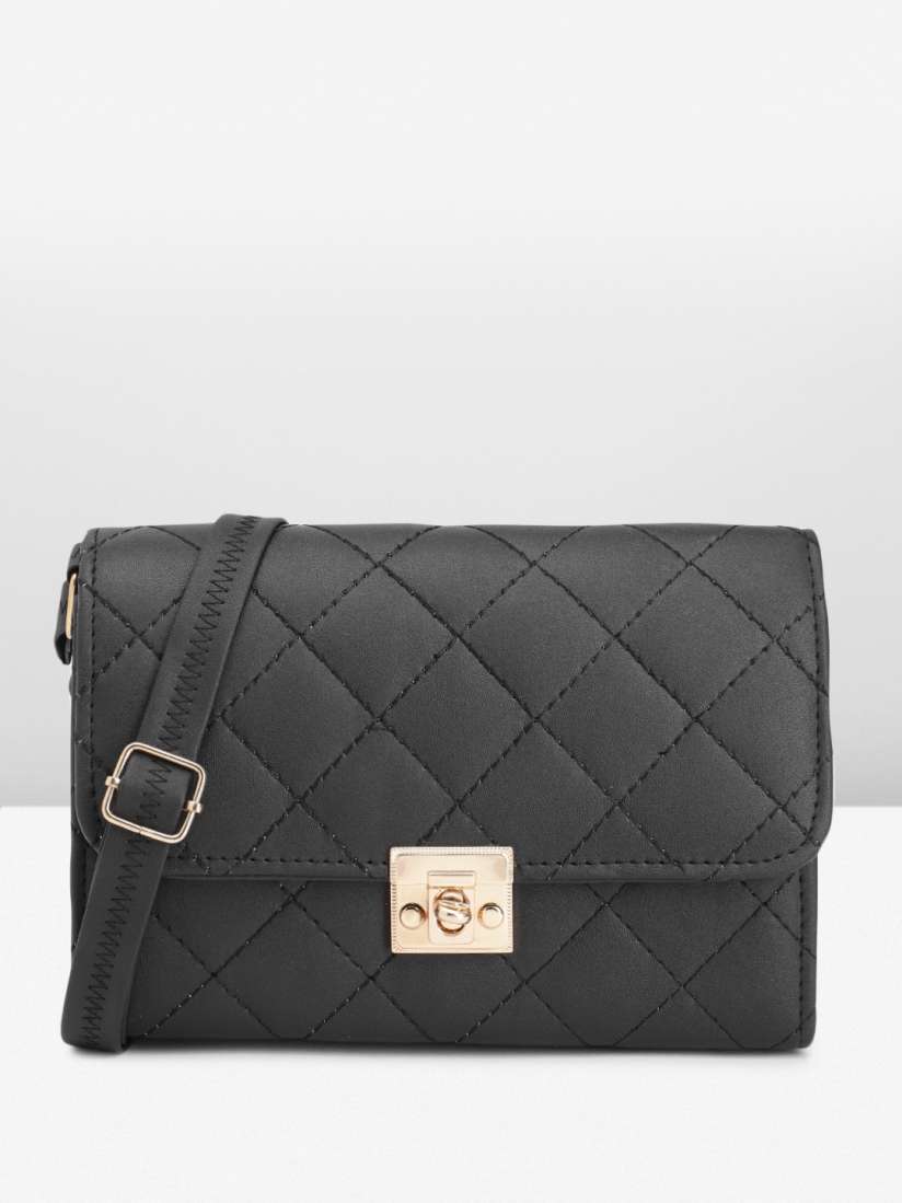 Caprese black sling bag shop