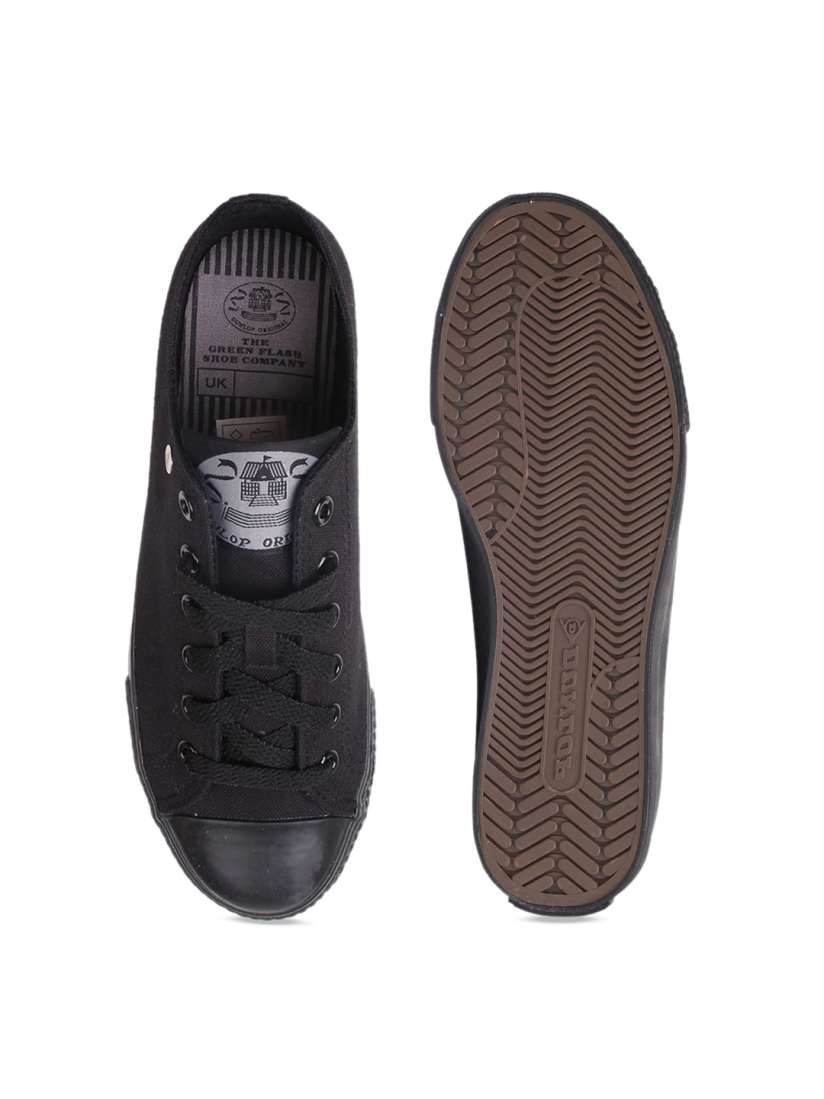 Buy Dunlop Unisex Black Sneakers Casual Shoes for Unisex 2305004 Myntra