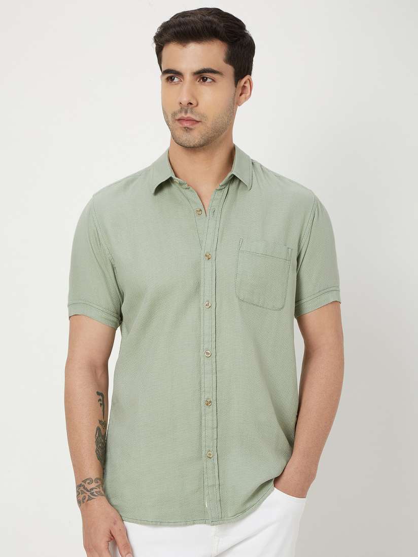 Myntra linen shirts hot sale