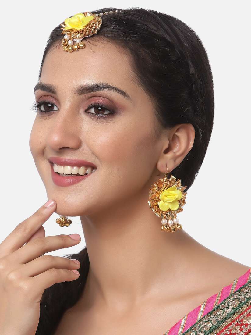 Gota patti maang tikka online best sale