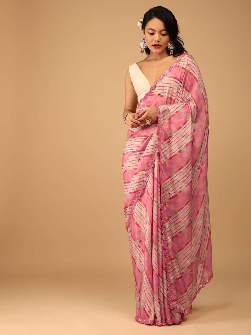 Myntra mirror work sarees new arrivals