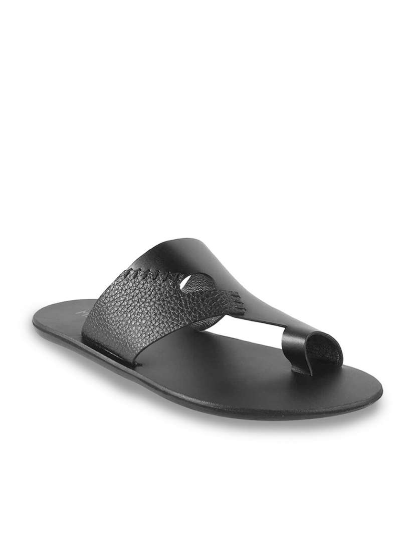 Buy Metro Men Textured Leather Comfort Sandals Sandals for Men 23059848 Myntra