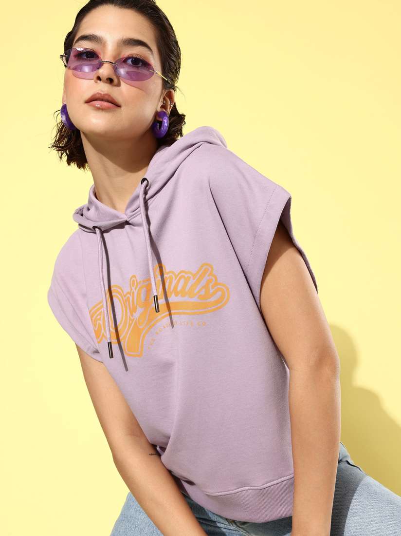 Buy The Roadster Life Co. Printed Oversized Hooded Sweatshirt Sweatshirts for Women 23070706 Myntra