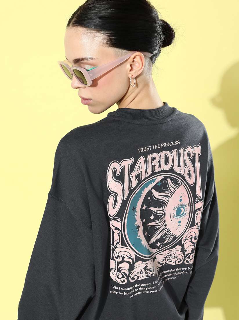 Buy The Roadster Life Co. Graphic Printed Sweatshirt Sweatshirts for Women 23070718 Myntra