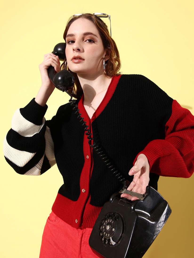 Buy The Roadster Lifestyle Co. Women Solid Cardigan Sweaters for Women 23071368 Myntra