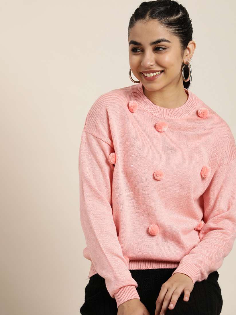 Pom sweater women's online