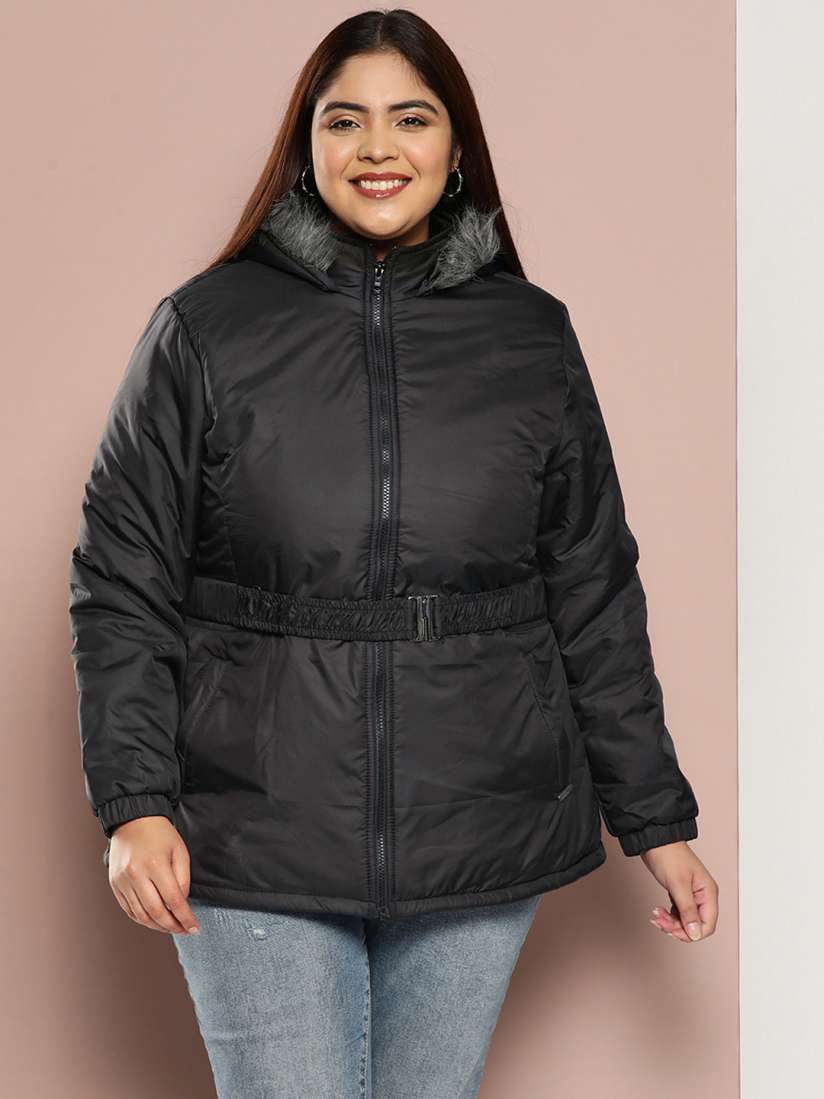 Plus size parka shop