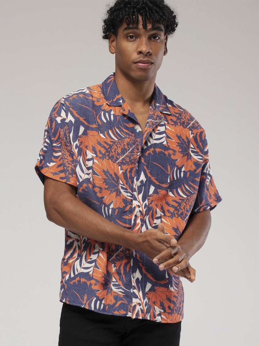 Printed shirts myntra deals