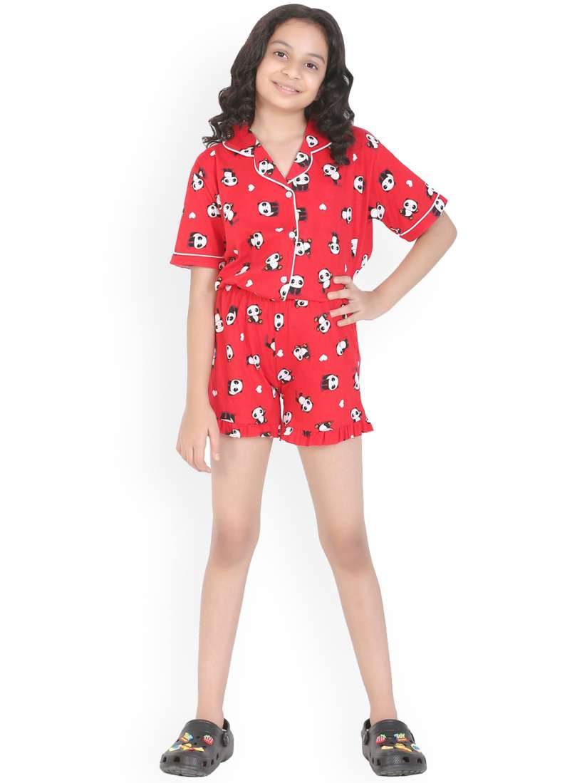 Night dress for girl myntra cheap