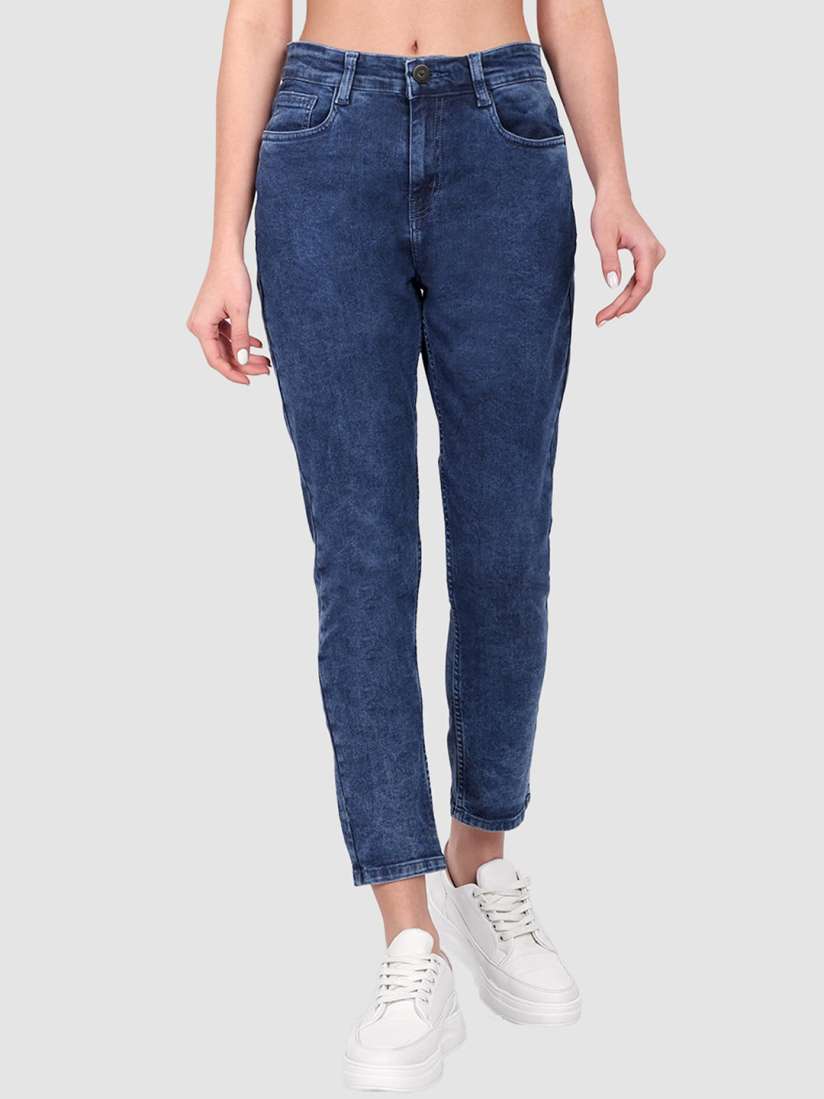 Buy DressBerry Women Blue Mid Rise Skinny Fit Denim Jeans Jeans for Women 23082946 Myntra