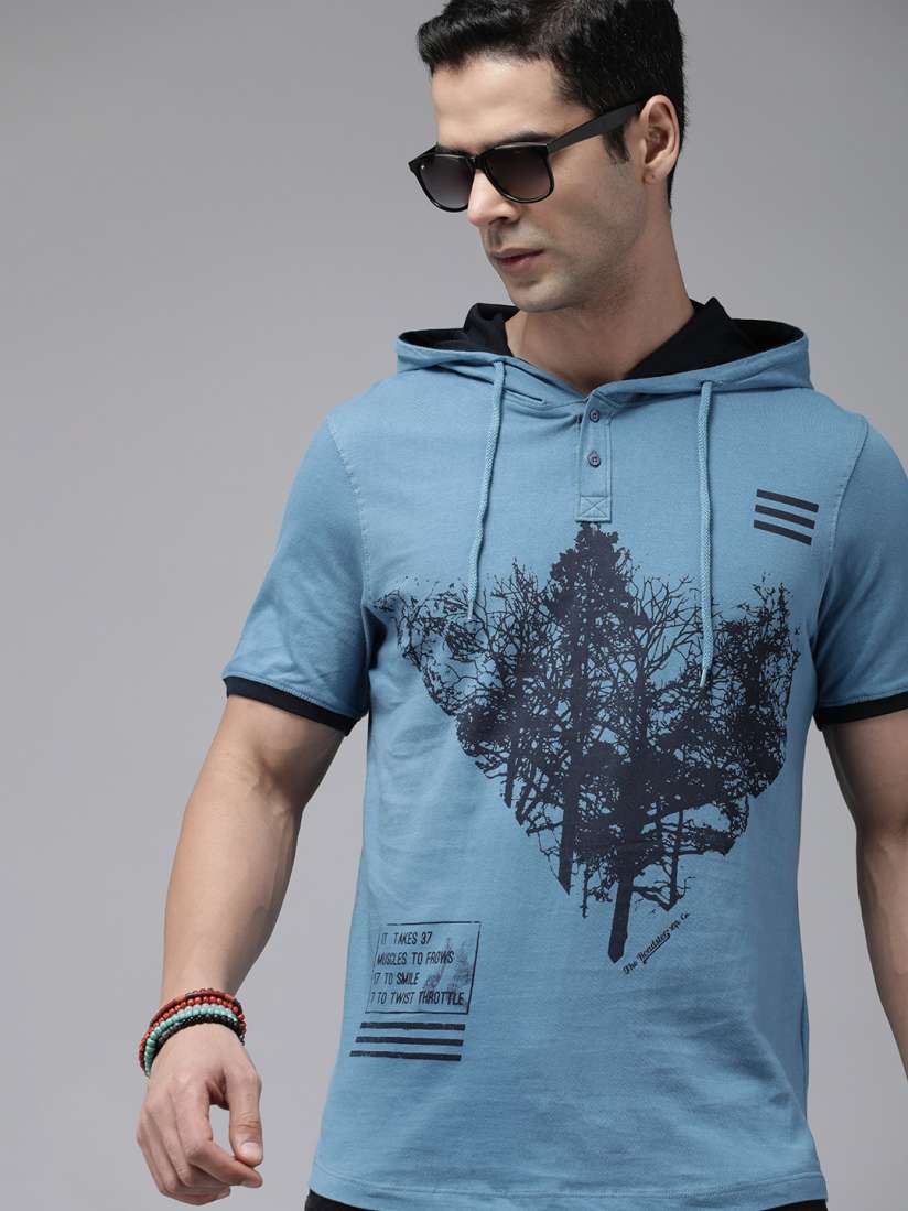 Roadster hooded t shirt online