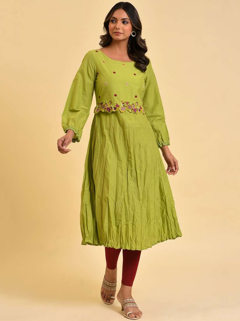 W kurta online myntra 2025