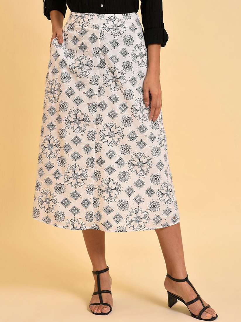 Floral skirts online myntra hot sale