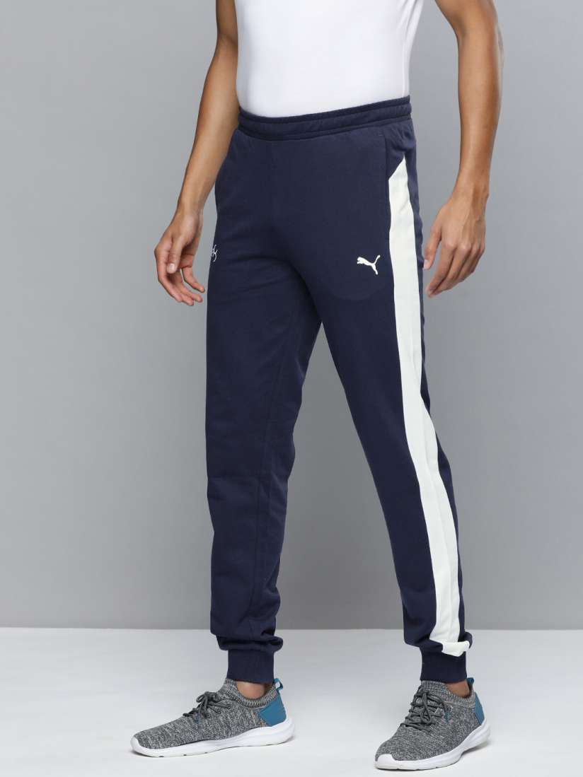 Buy one8 x PUMA Men Slim Fit Virat Kohli Side Stripe Detail Joggers Track Pants for Men 23088290 Myntra