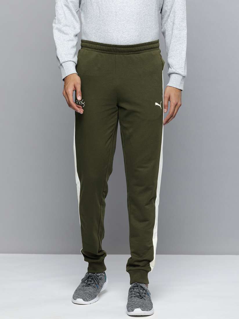 Buy one8 x PUMA Men Slim Fit Virat Kohli Side Stripe Detail Joggers Track Pants for Men 23088342 Myntra