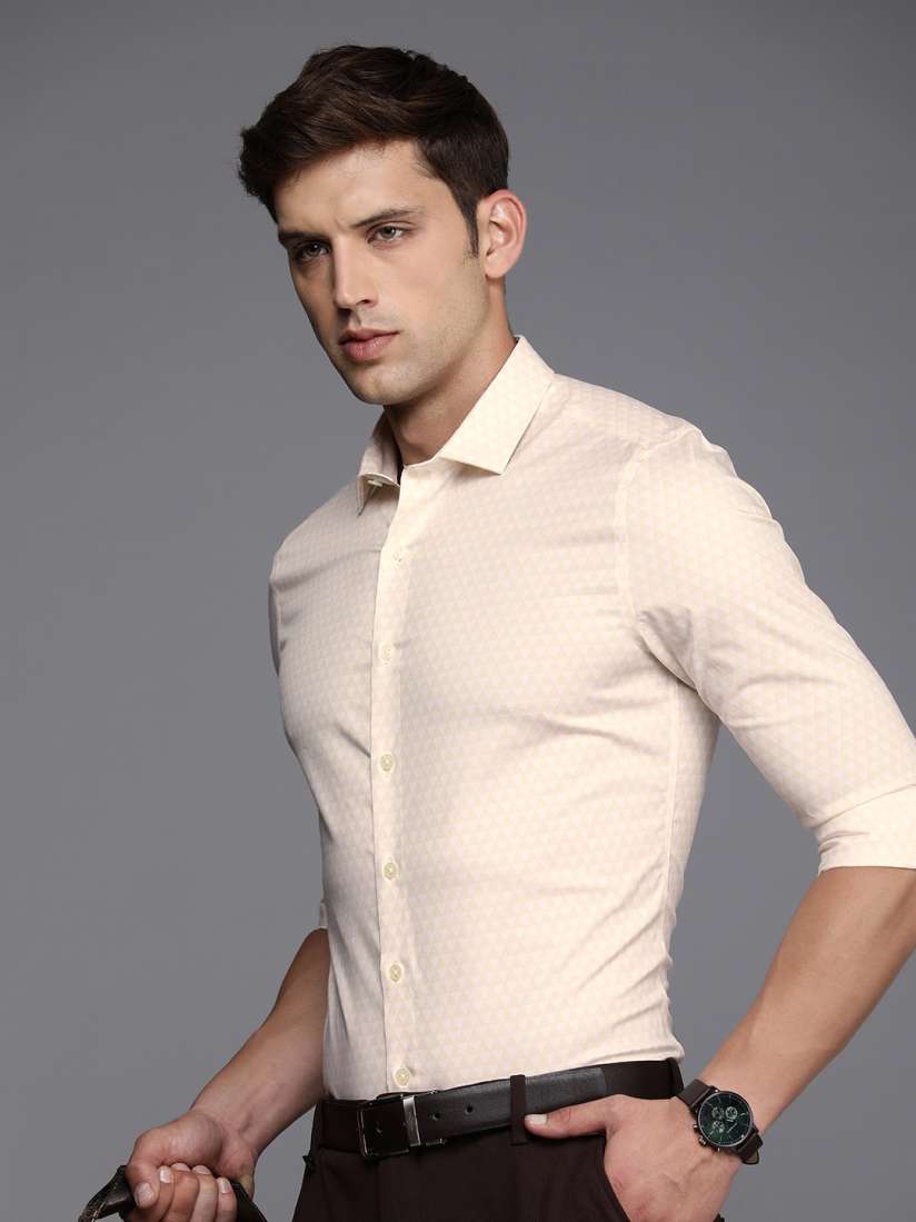 Buy Louis Philippe Super Slim Fit Printed Formal Shirt Shirts for Men 23092126 Myntra
