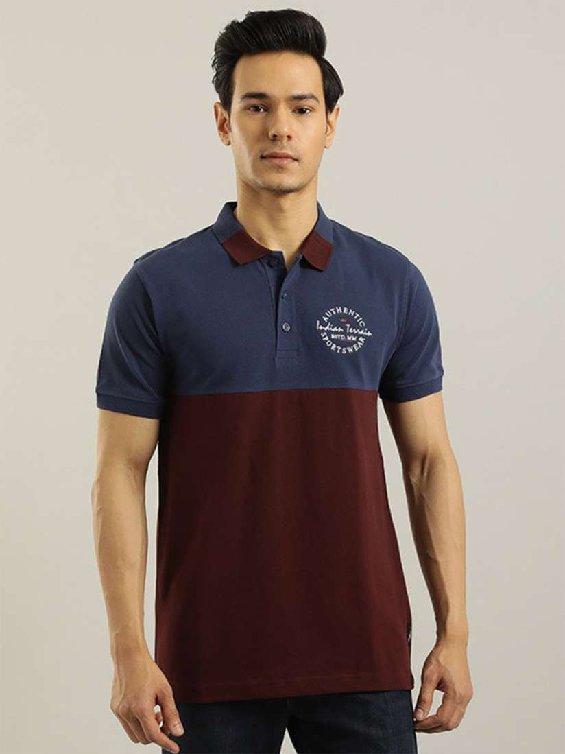 Indian terrain polo t shirts clearance