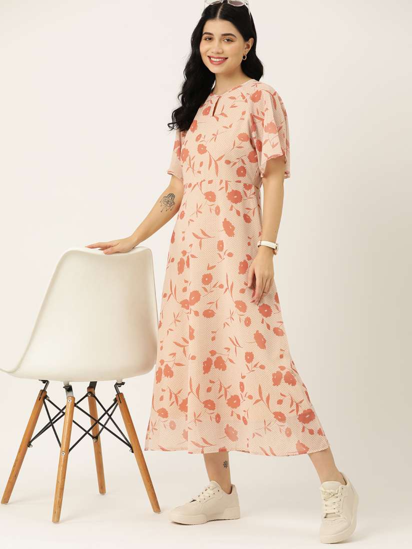 Myntra floral dresses best sale