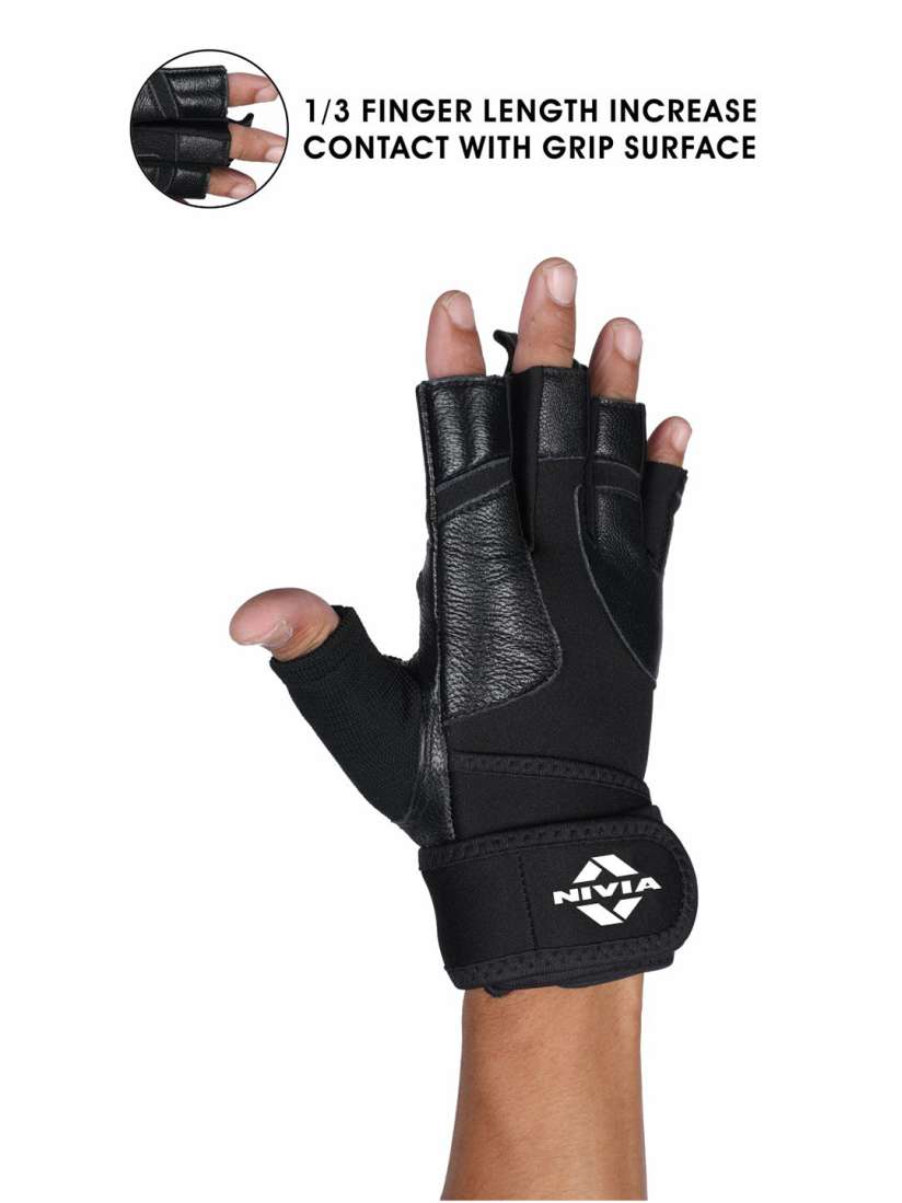 Nivia gym gloves best sale