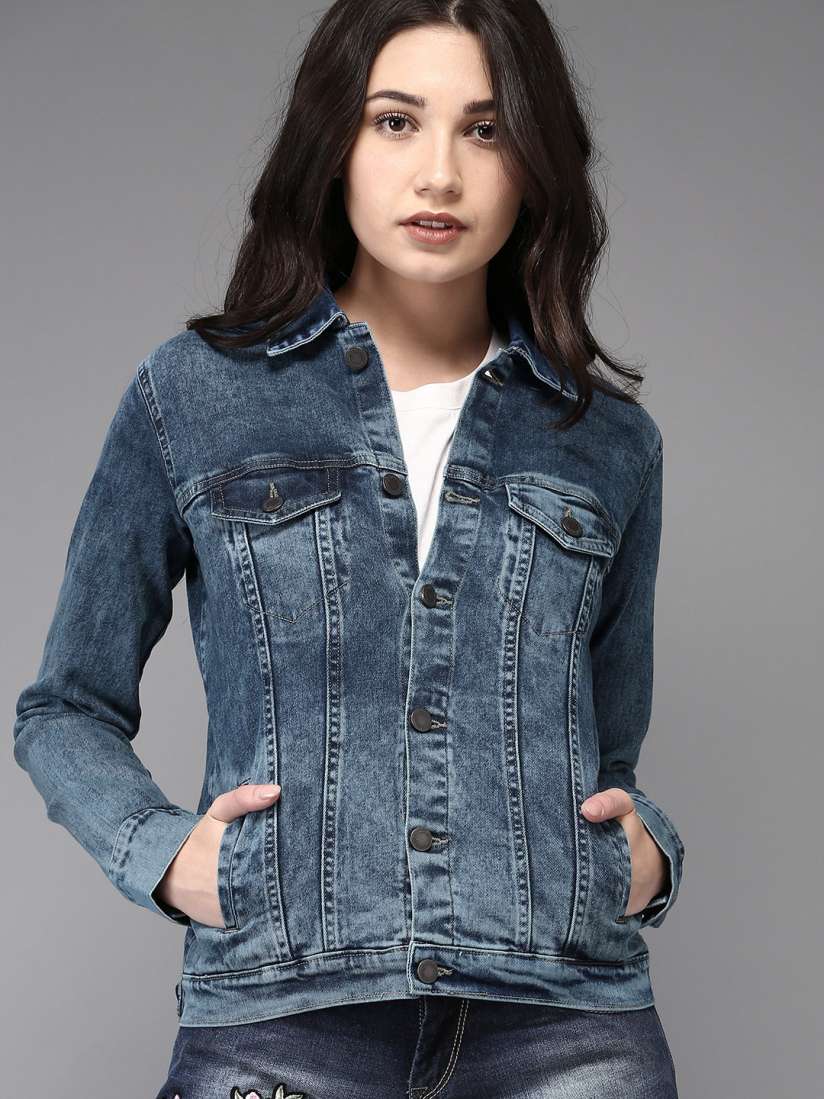 Moda rapido denim jacket deals
