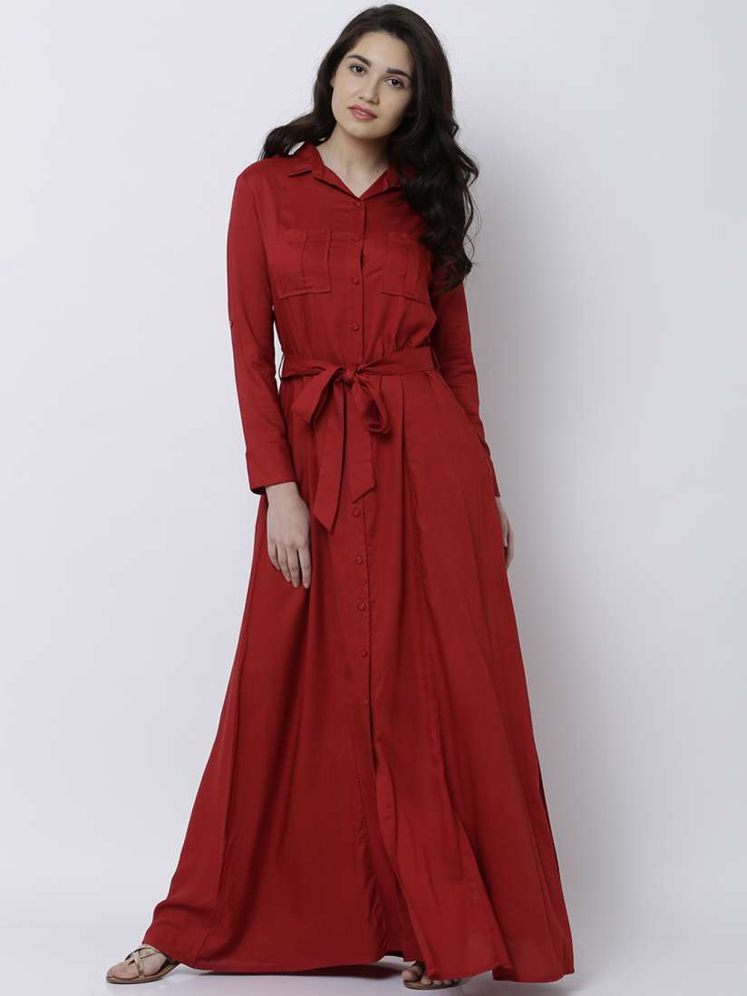 Myntra evening gowns discount