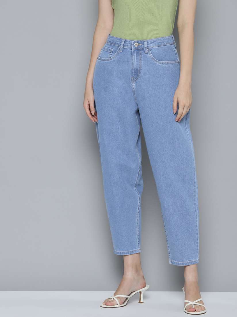 Buy Chemistry Women Slouchy Fit High Rise Stretchable Jeans Jeans for Women 23111682 Myntra